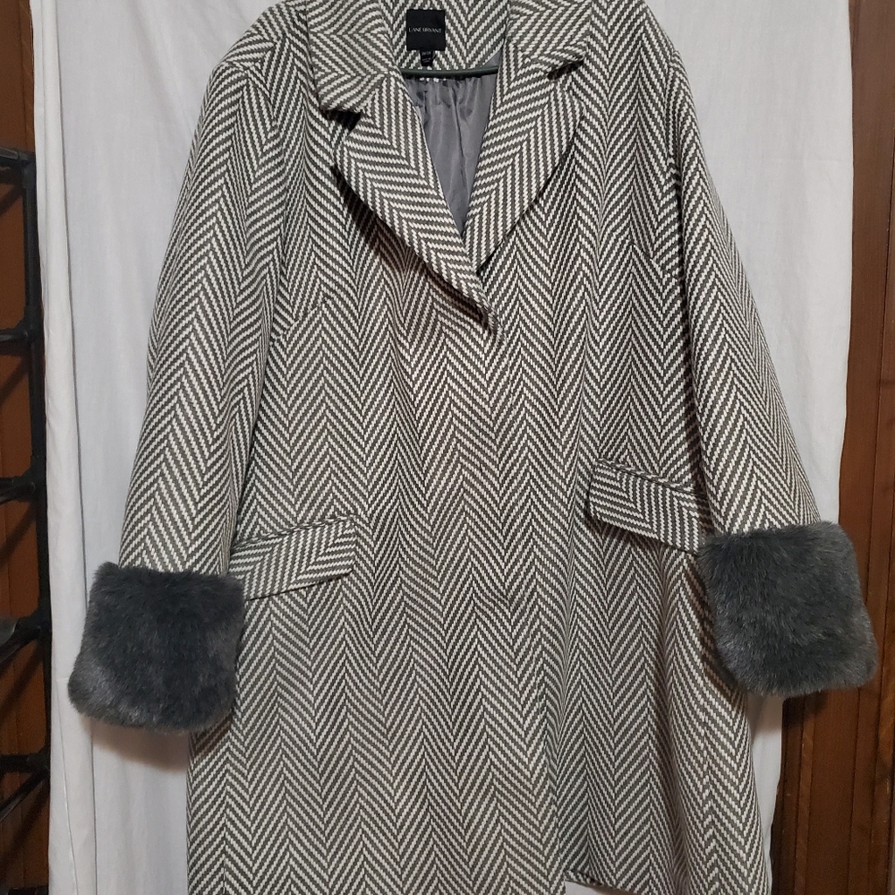Knee length Lane Bryant Coat